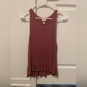 Dark Red/Pink Tank Top